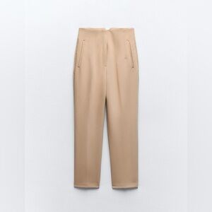 Zara pants with high waist